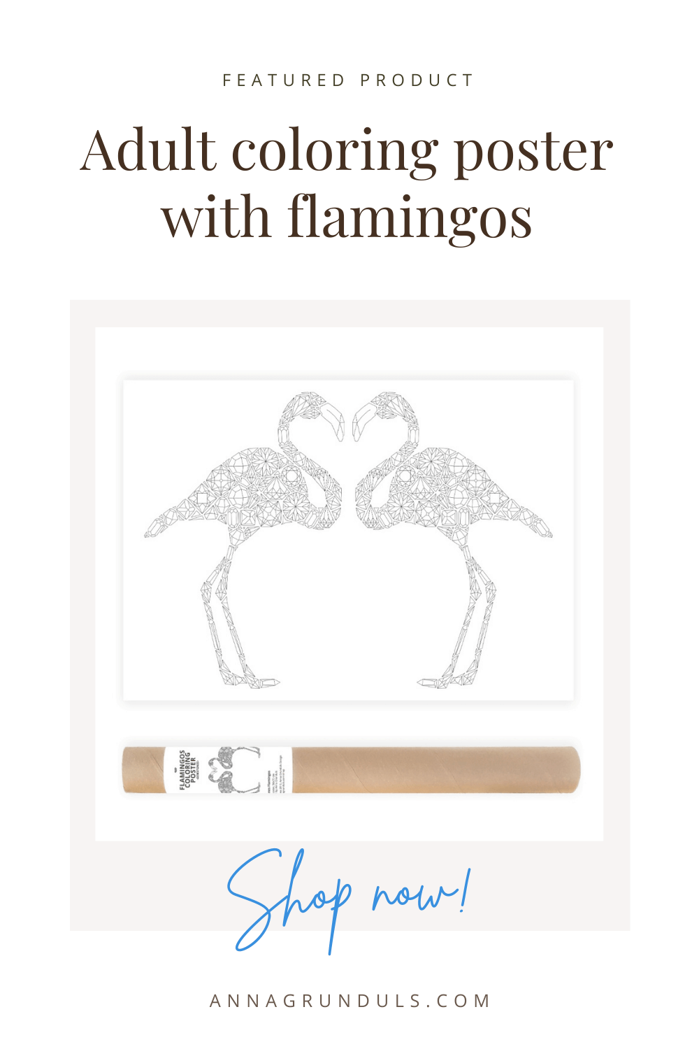 romantic flamingos poster for adult coloring pinterest pin