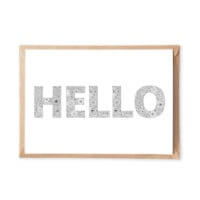 hello coloring postcard floral patterns flowers hello lettering postcard to color in