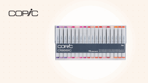 Art Supplies Copic Classic Markers Recommended for Coloring Books by Illustrator Anna Grunduls
