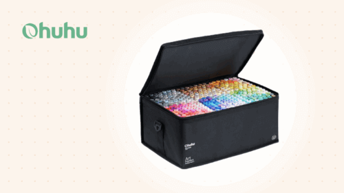 Ohuhu Markers Recommended Art Supplies for Coloring Books by Illustrator Anna Grunduls