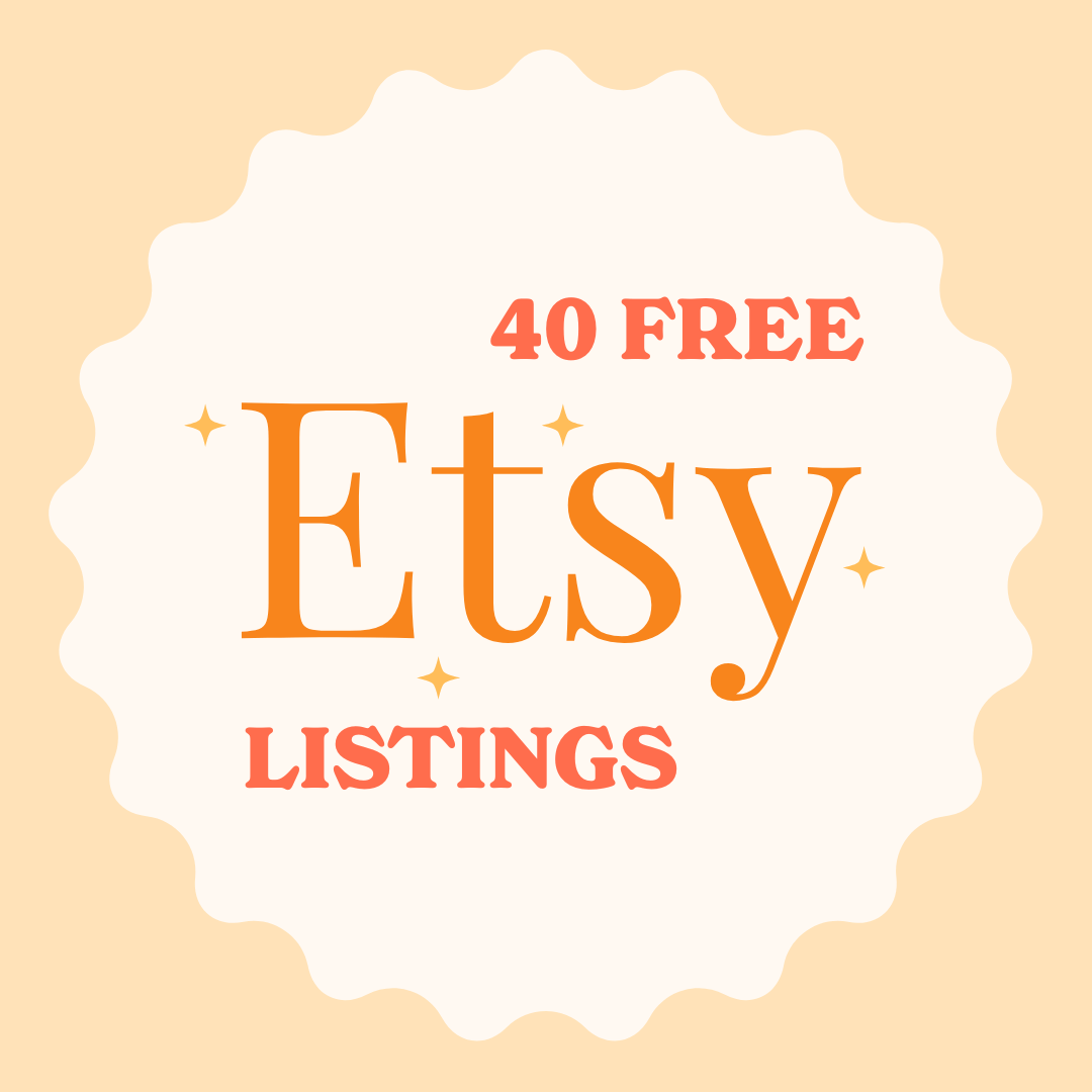 How to Start an Etsy Shop (and Get 40 Free Etsy Listings!)